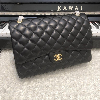 Lambskin Top Handle Bag