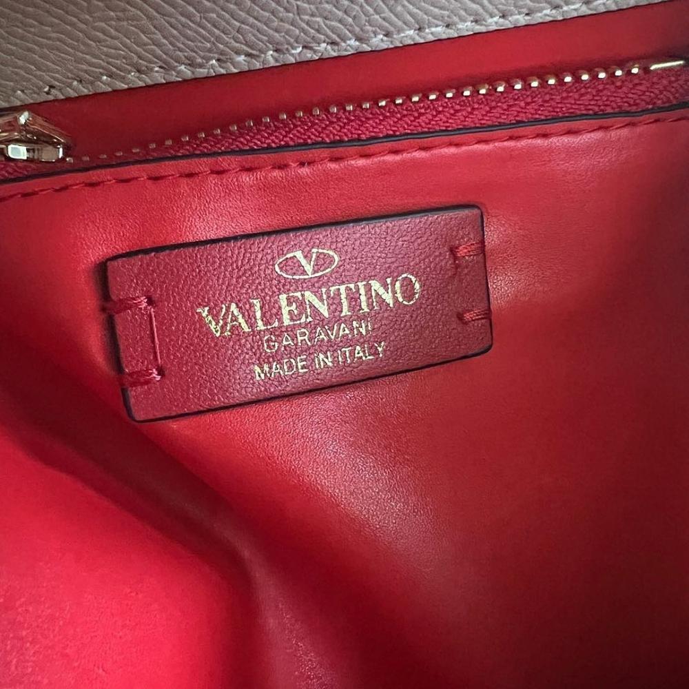Luxury Stylish Crystal-Embellished Calfskin Shoulder Bag
