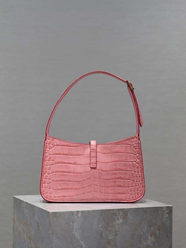 Luxury Pink Leather Shoulder Bag – Special Edition