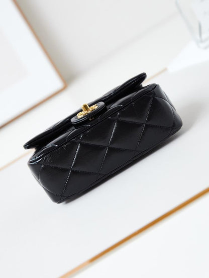Leather Top Handle Bag