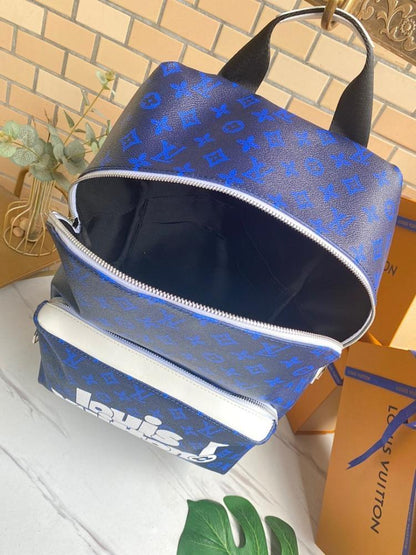 Modern Italian-Inspired White Printed Leather Top Handle Bag