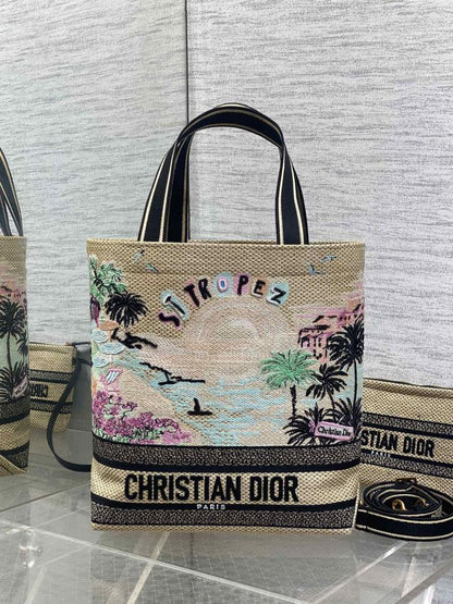 Embroidered Shoulder Bag