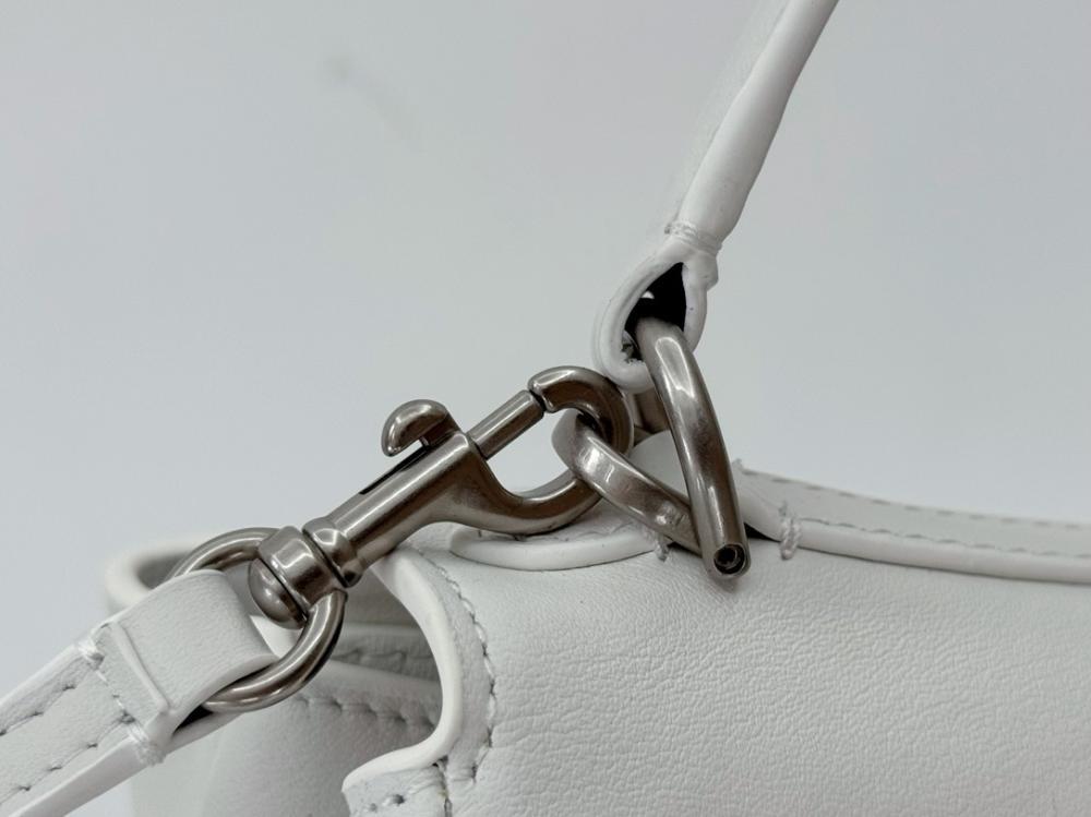 Leather Top Handle Bag
