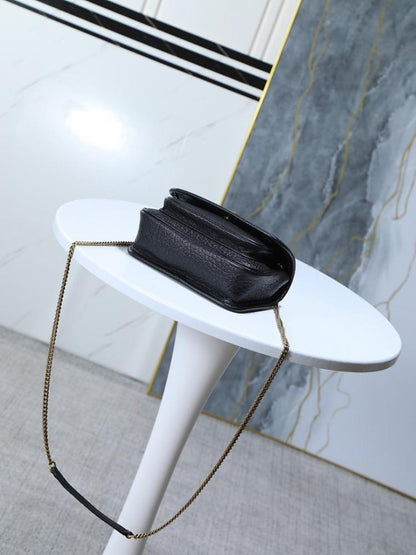 Niki Pink Leather Crossbody Bag