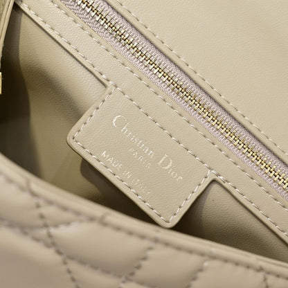 Luxury Stylish Gold Lambskin Shoulder Bag