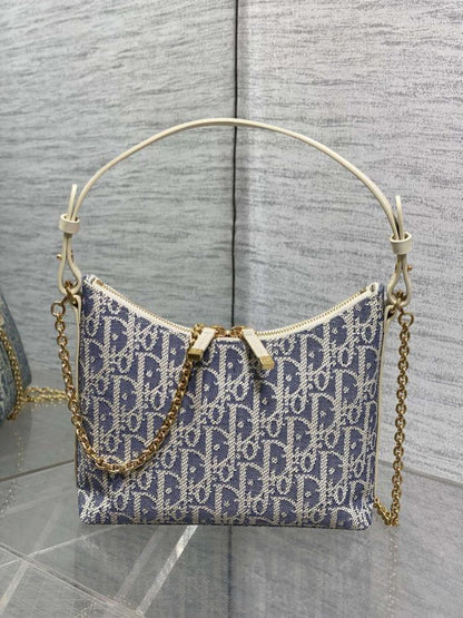Embroidered Shoulder Bag