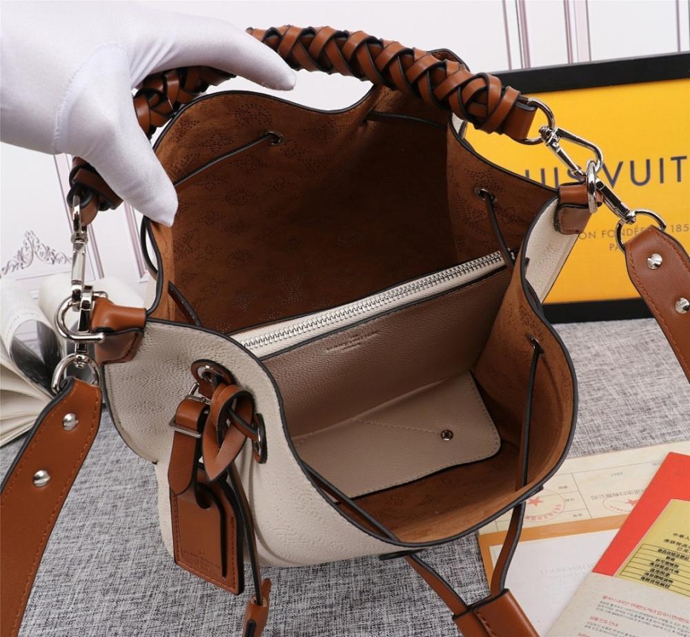 Classic Luxury Woven Calfskin Bucket Bag – Special Edition