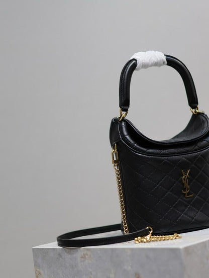 Stylish Refined Embroidered Bucket Bag