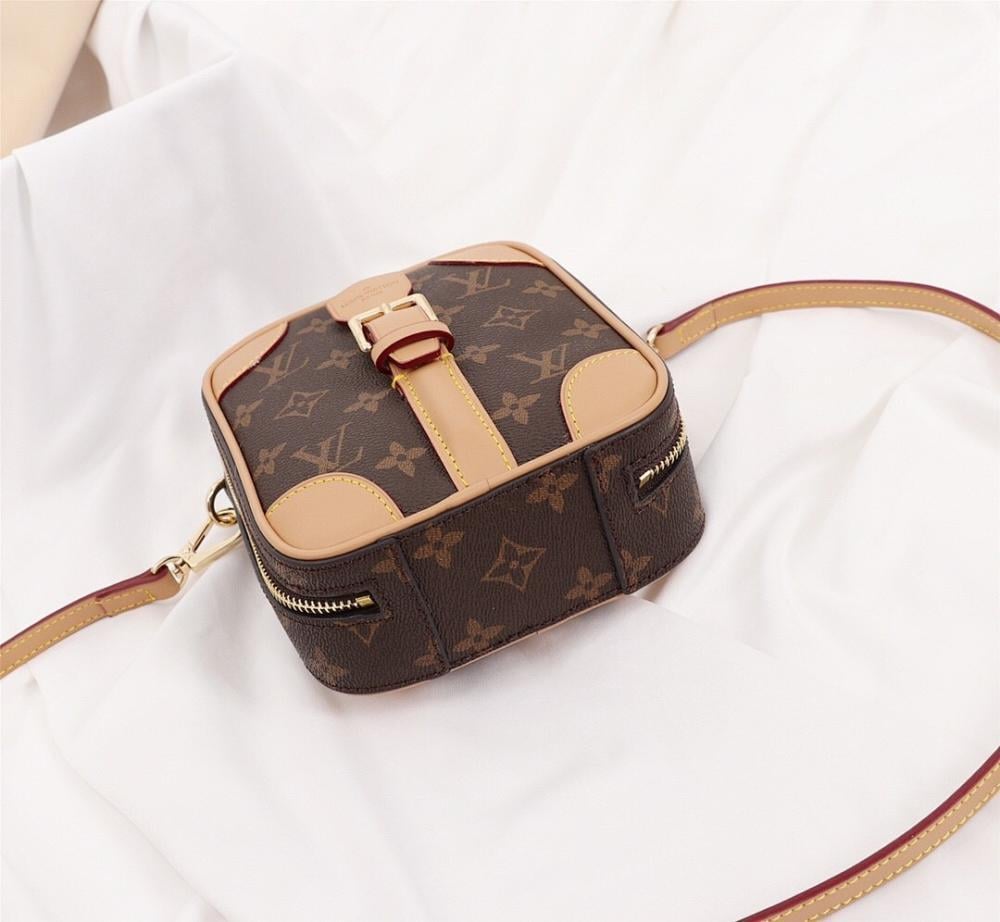 Stylish Monogram Leather Shoulder Bag – Special Edition