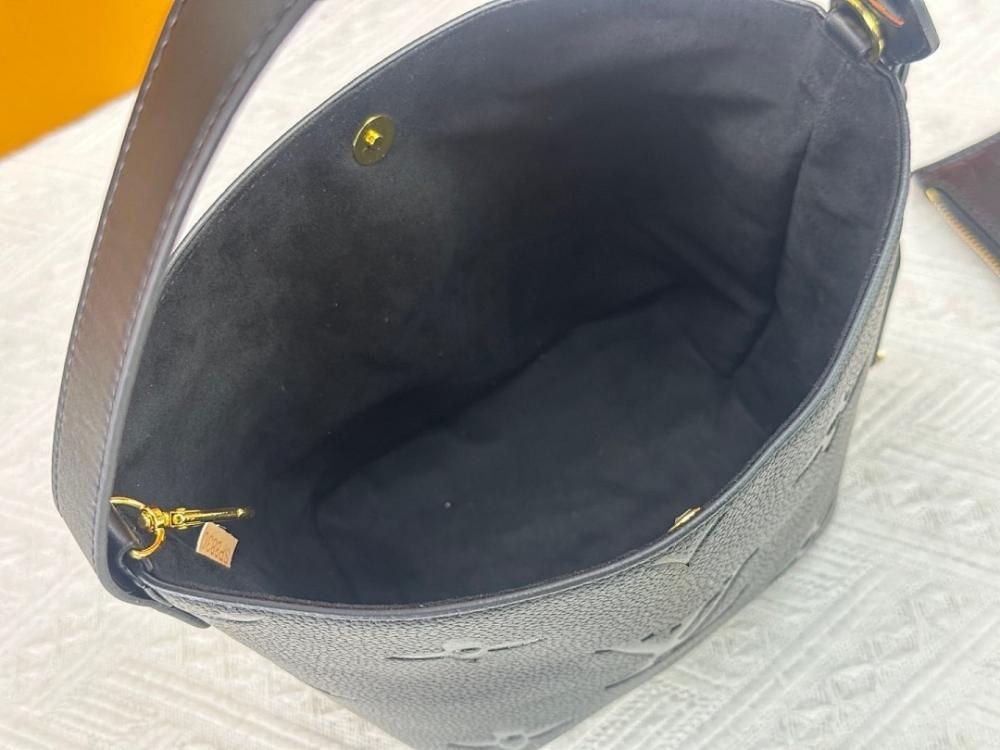 Italian-Inspired Luxury Bucket Bag