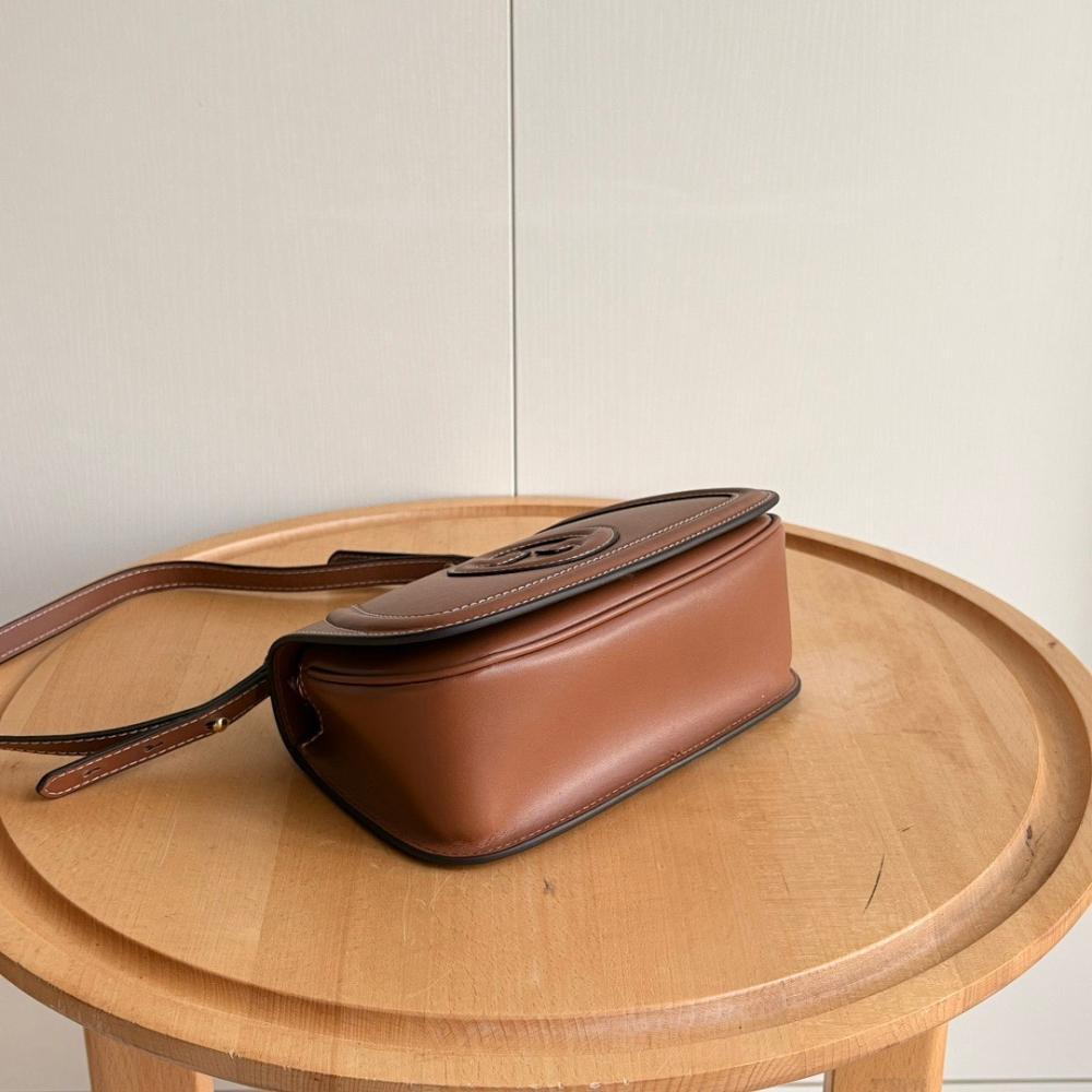 Stylish Refined Monogram Leather Shoulder Bag