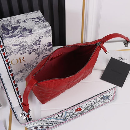 Italian-Inspired Stylish Quilted Leather Top Handle Bag
