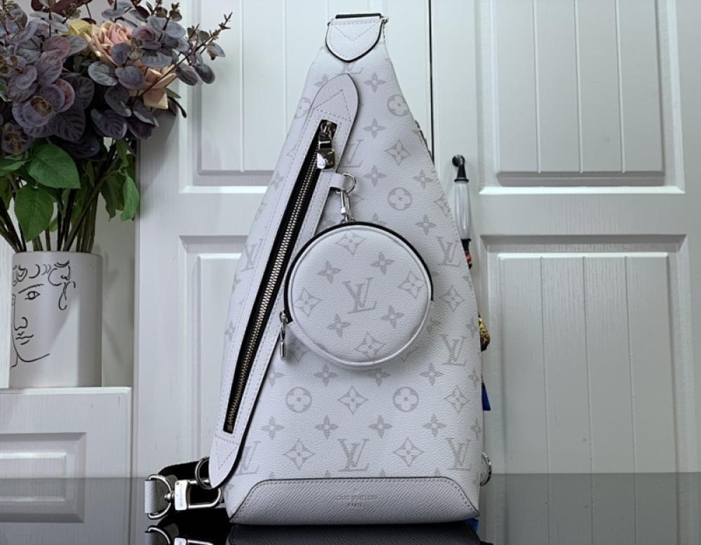 Practical Leather Shoulder Bag