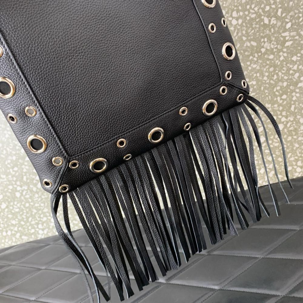 Leather Top Handle Bag