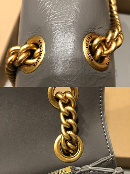 Classic Elegant Quilted Leather Shoulder Bag
