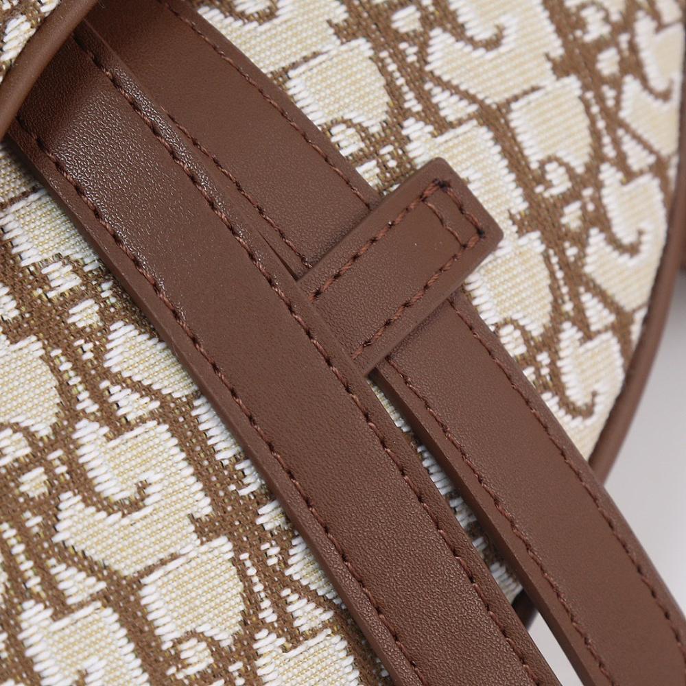 Modern Luxury Monogram Calfskin Shoulder Bag