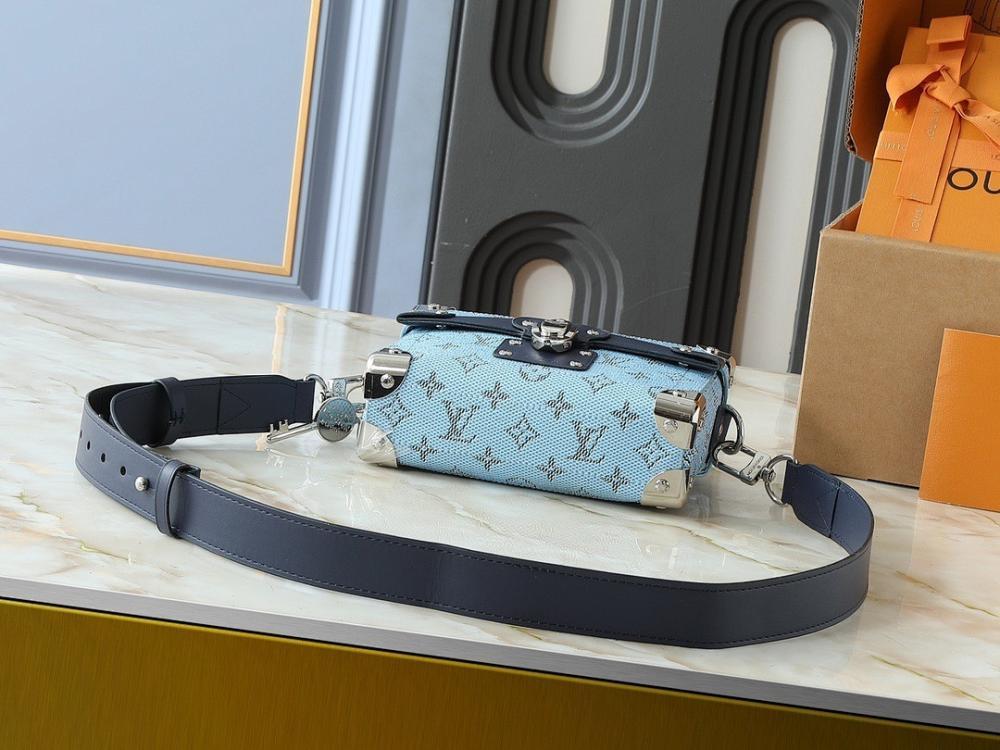 Modern Elegant Studded Calfskin Travel Bag