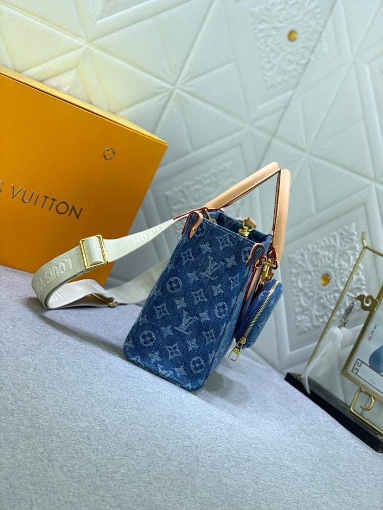 Modern Elegant Denim Shoulder Bag – Limited Edition
