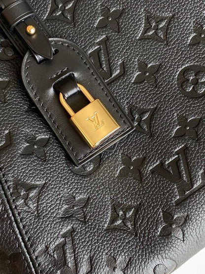 Modern Premium Monogram Leather Crossbody Bag