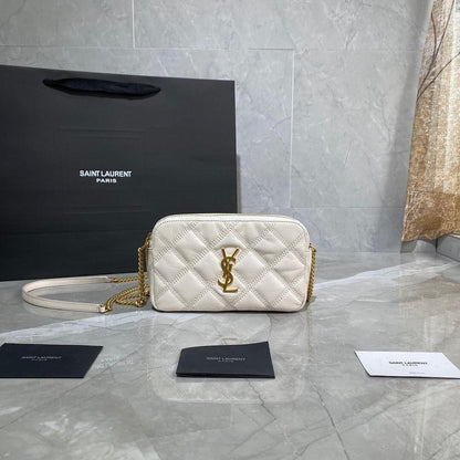 Modern Luxury Quilted Lambskin Bag