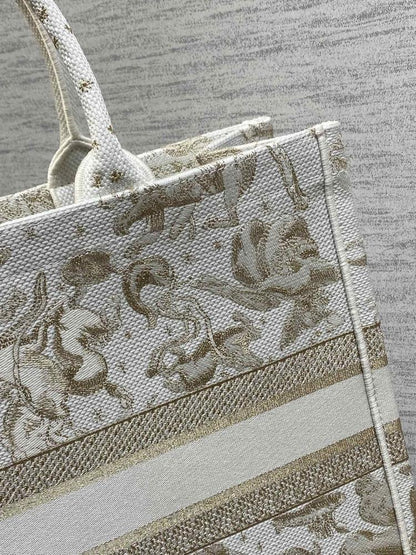 Embroidered Tote Bag