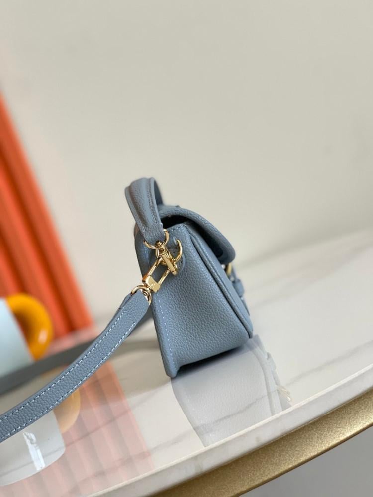 Diane Monogram Leather Shoulder Bag