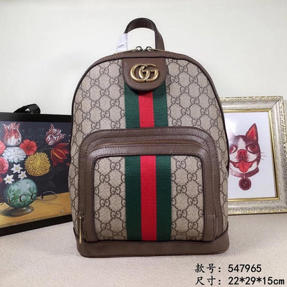 Ophidia Red Leather Bag
