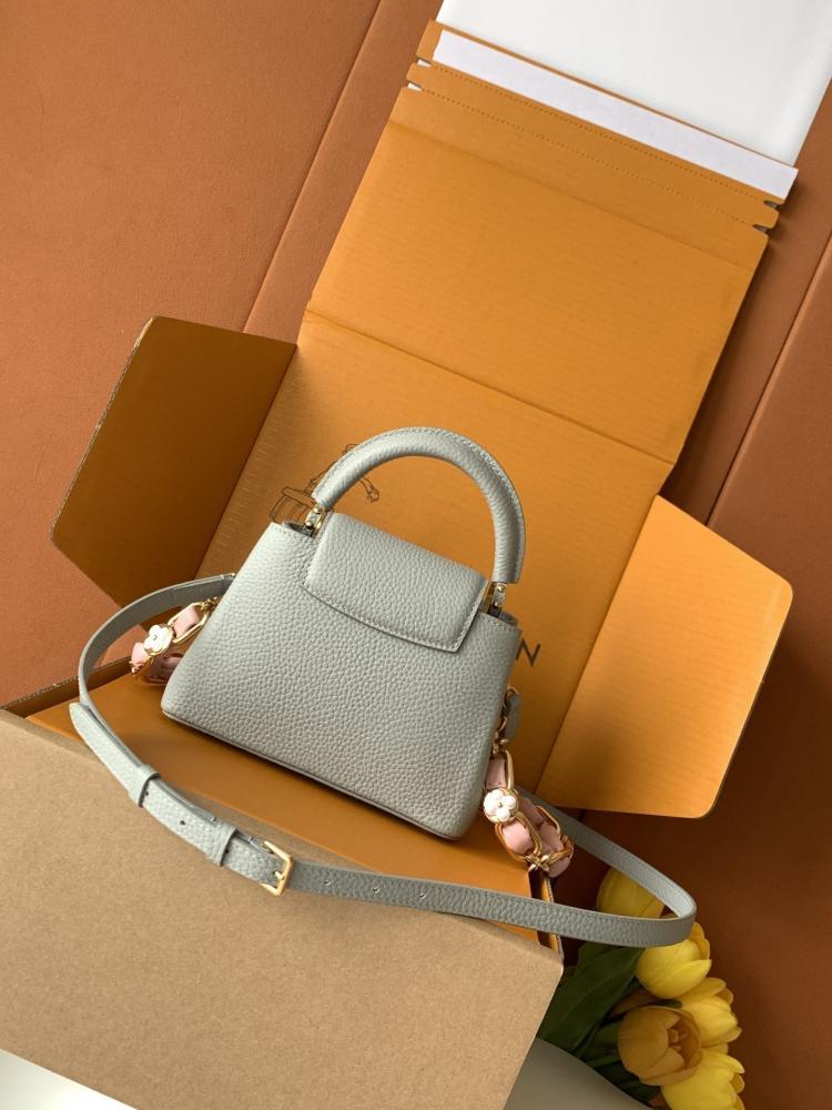 Gold Top Handle Bag