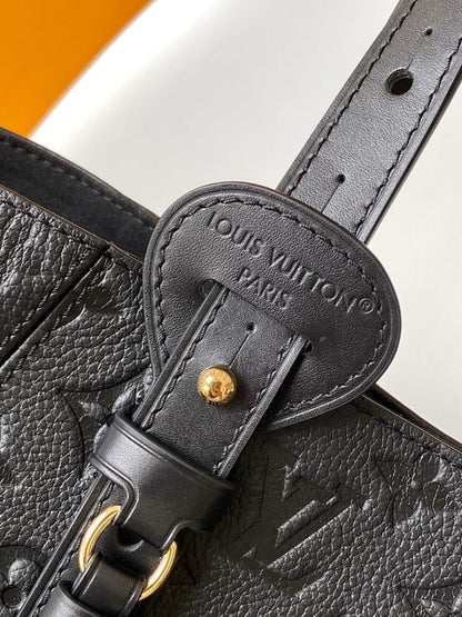 Modern Premium Monogram Leather Crossbody Bag