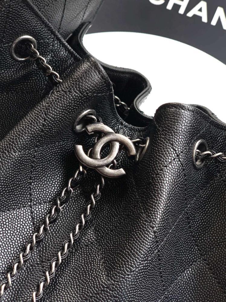 Leather Bucket Bag