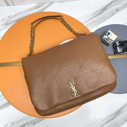 Classic Leather Top Handle Bag