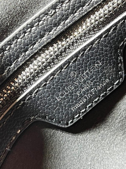 Italian-Inspired Stylish Embroidered Denim Top Handle Bag