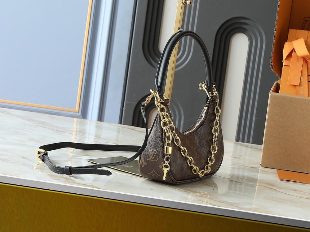 Modern Luxury Monogram Calfskin Bag