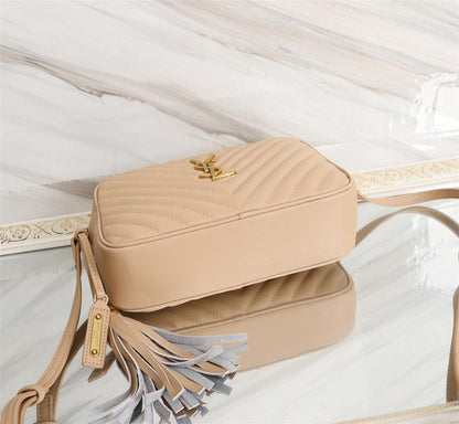 Alma Gold Leather Bag