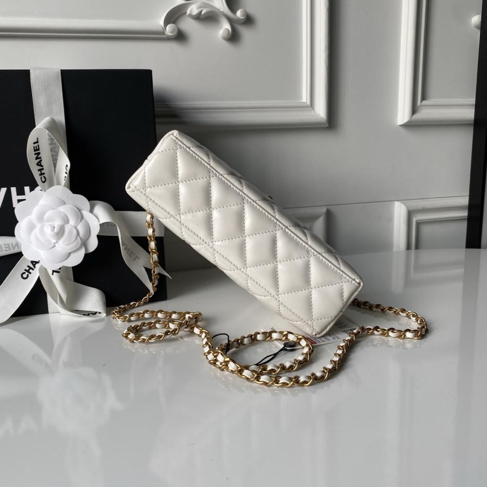 Leather Top Handle Bag
