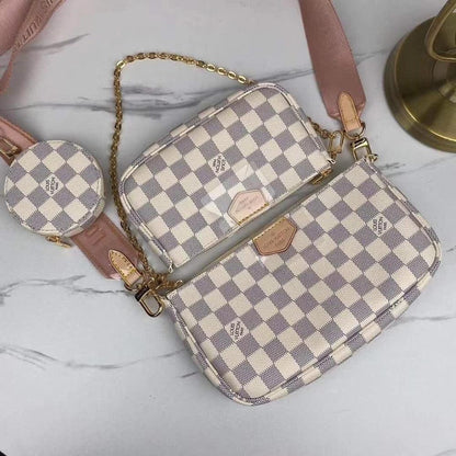 Modern Luxury Monogram Shoulder Bag