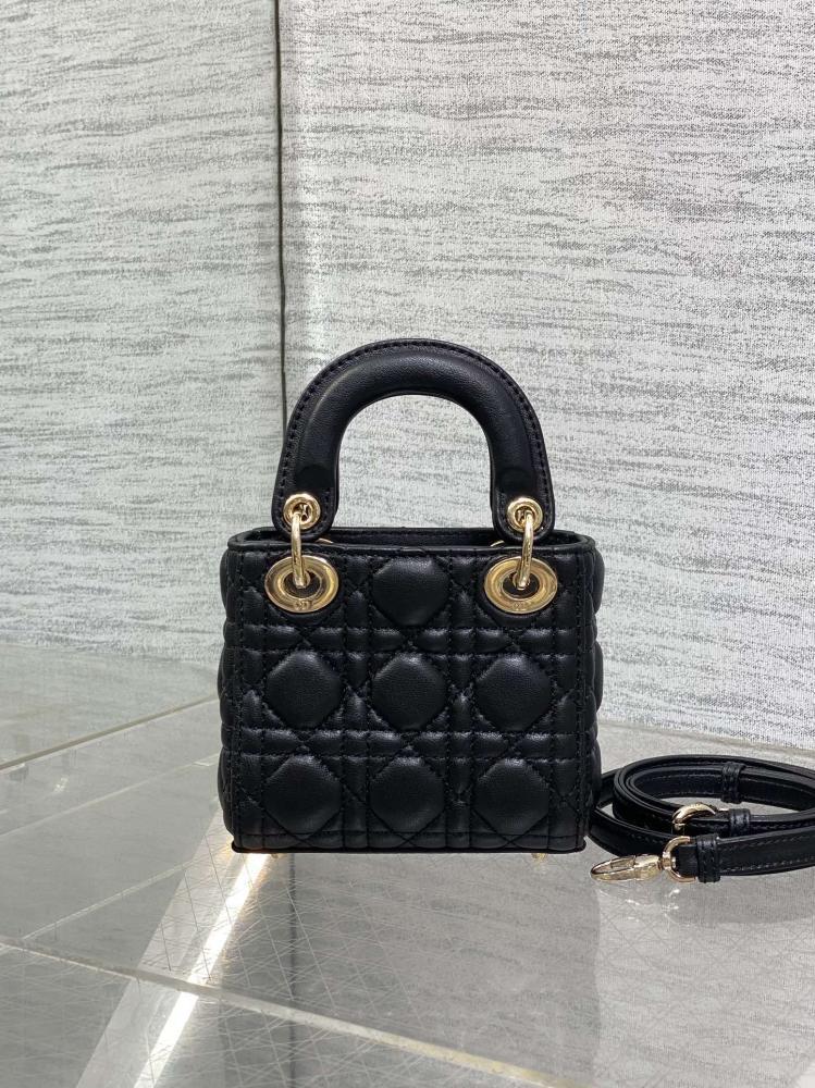 Lambskin Top Handle Bag