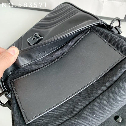 Modern Luxury Black Quilted Leather Shoulder Bag – Limited Edition