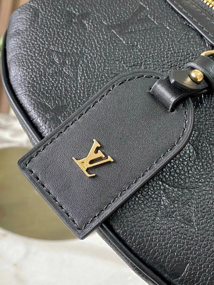 Modern Elegant Gold Monogram Leather Shoulder Bag