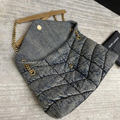 Quilted Top Handle Bag