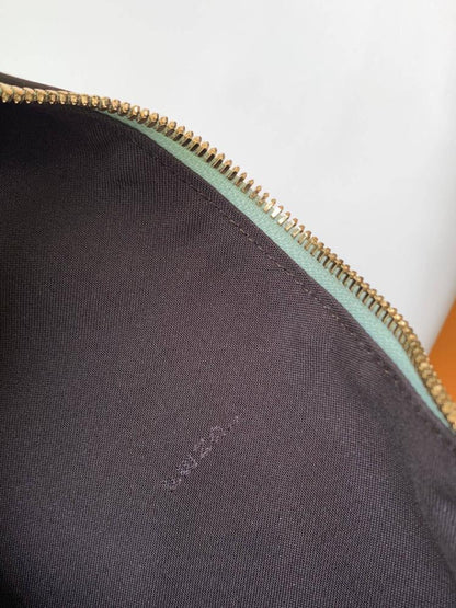 Gold Top Handle Bag