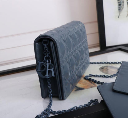 Elegant Black Calfskin Shoulder Bag – Special Edition