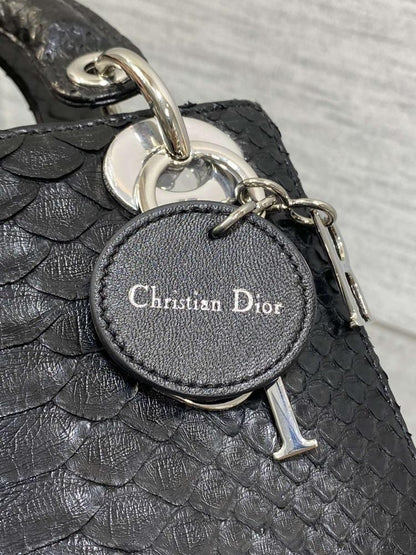 Luxury Leather Top Handle Bag
