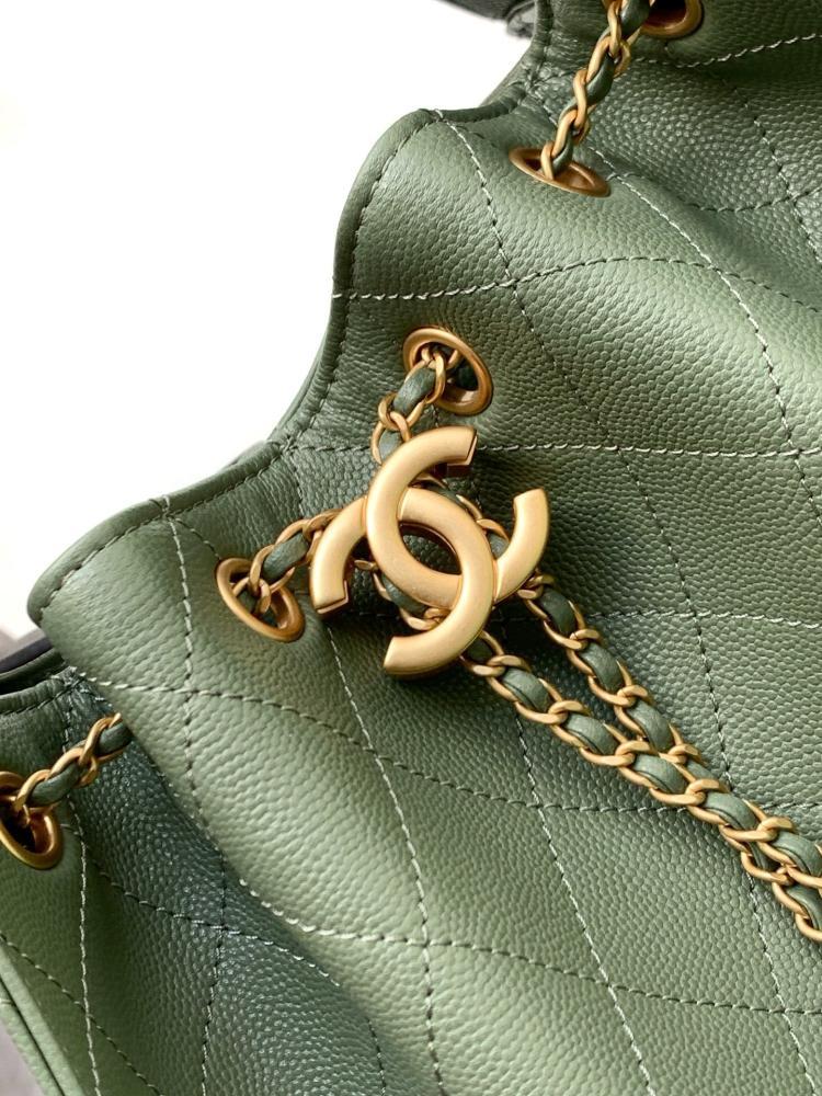 Leather Bucket Bag