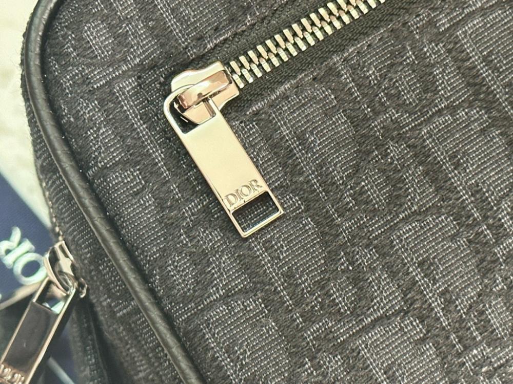 Modern Premium Black Printed Calfskin Top Handle Bag