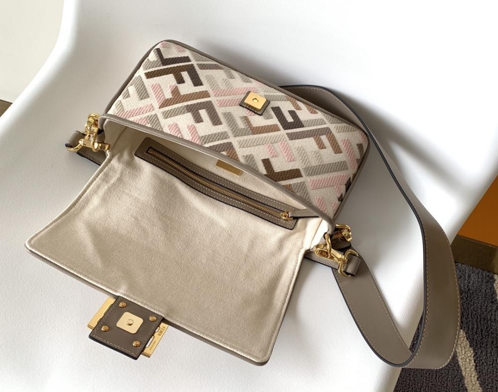 Embroidered Top Handle Bag