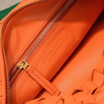 Woven Lambskin Hobo Bag