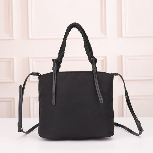 Modern Premium Leather Top Handle Bag