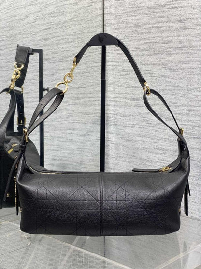 Alma Leather Hobo Bag