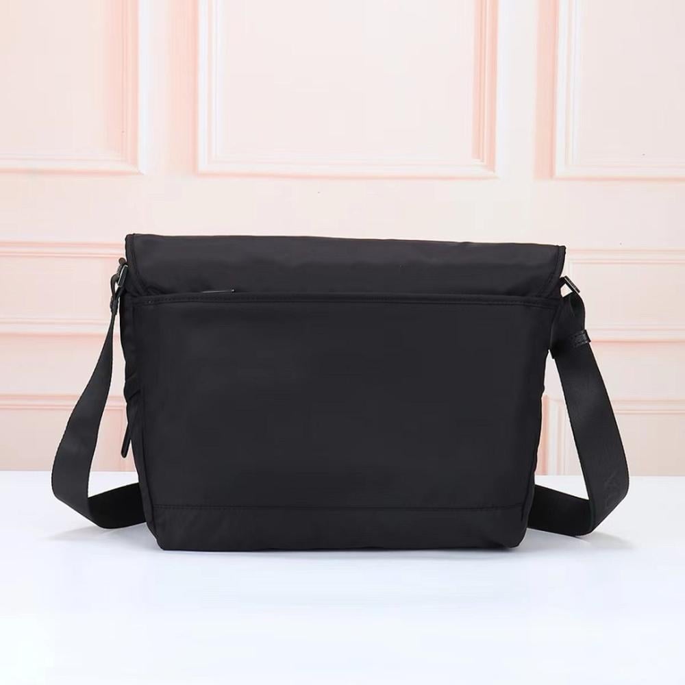 Classic Italian-Inspired Nylon Bag